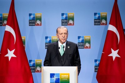 Turkijos prezidentas Recepas Tayyipas Erdoganas