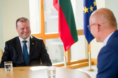 Saulius Skvernelis, Edmundas Jakilaitis