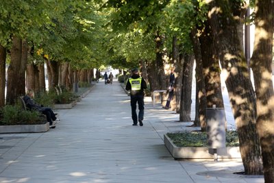 Policija Laisvės alėjoje ruošiasi „Kaunas Pride“ eitynėms