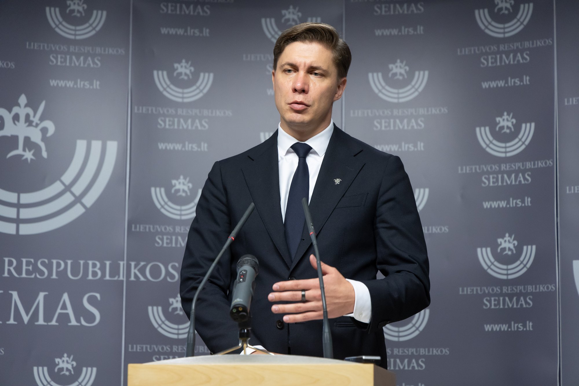 Sinkevičius on increasing defense funding