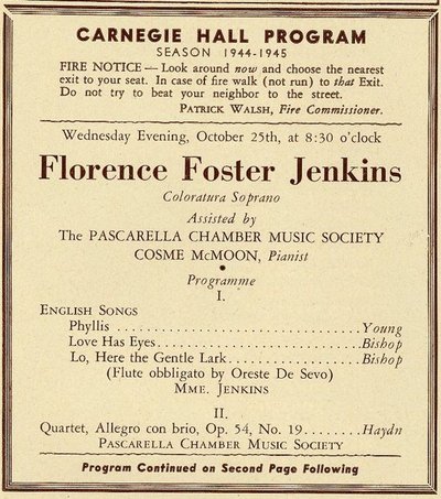 Florence Foster Jenkins