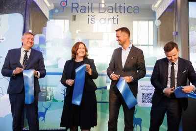 „Rail Baltica“ informacijos centro atidarymas Kauno geležinkelio stotyje