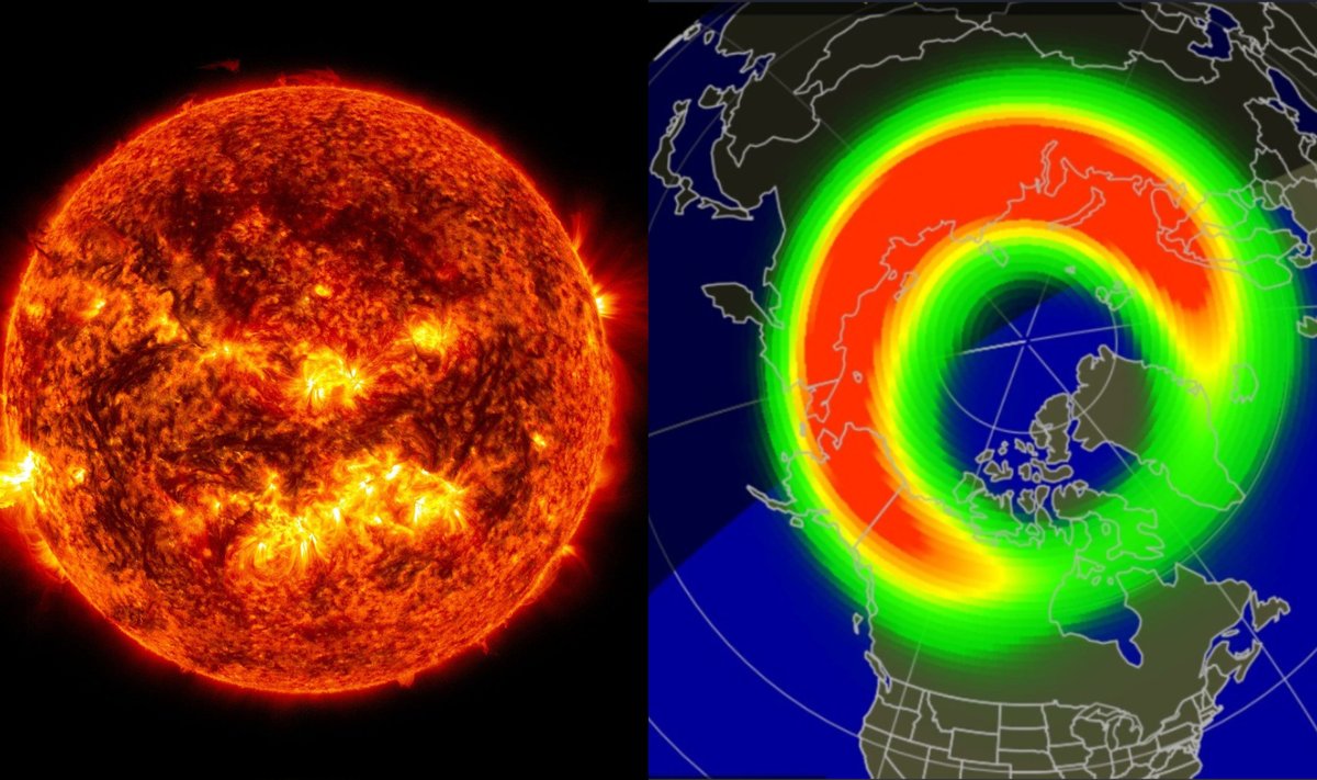 Saulė ir geomagnetinė audra