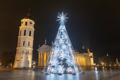 Vilniaus Kalėdų eglutės įžiebimas