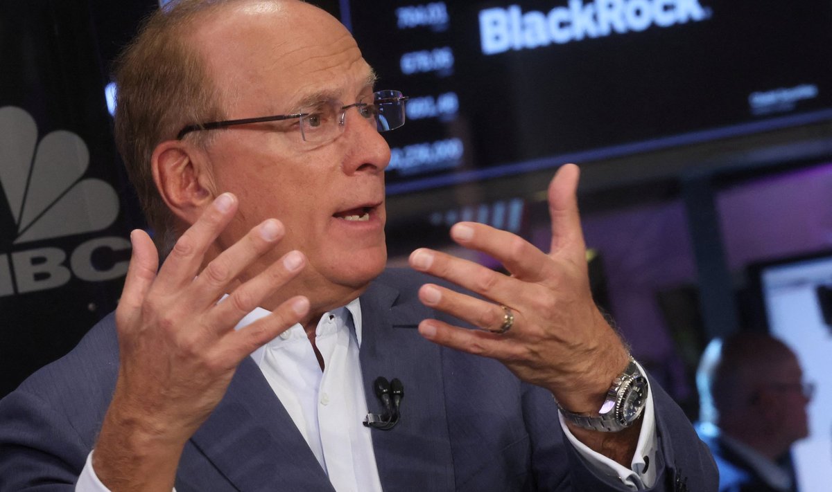 „BlackRock“ pirmininkas ir generalinis direktorius Larry Finkas