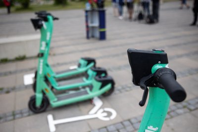 Spaudos konferencija dėl el. paspirtukų judumo sostinėje