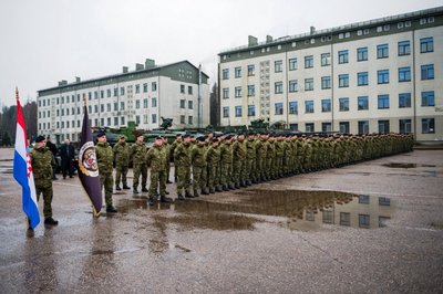 Kroatų kariai Rukloje