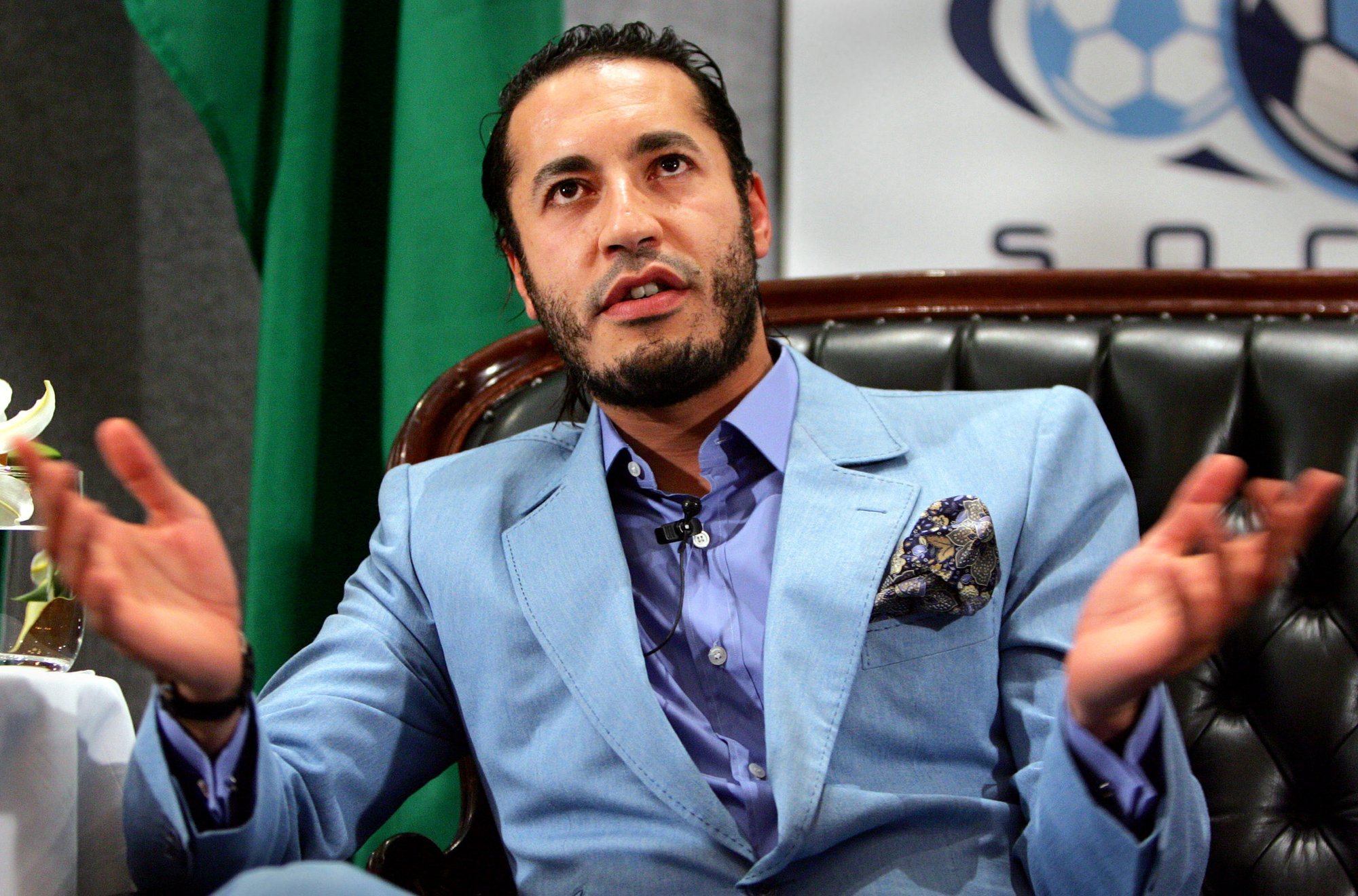 Nigeris suteikė M.Gaddafi sūnui Saadi pabėgėlio statusą - Delfi