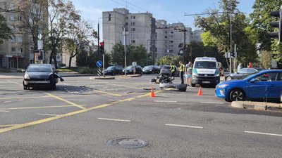 Motociklo avarija Savanorių pr.