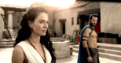 Lena Headey filme "300: Imperijos gimimas" (AcmeFilm nuotr.)