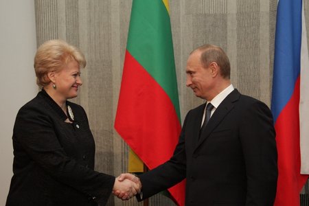 Dalia Grybauskaitė, Vladimiras Putinas