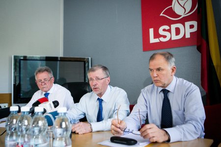 Algirdas Sysas, Gediminas Kirkilas ir Vyenis Andriukaitis