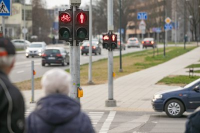 Vilniuje atnaujinta Rinktinės-Žalgirio-Tuskulėnų-Apkasų gatvių sankryža