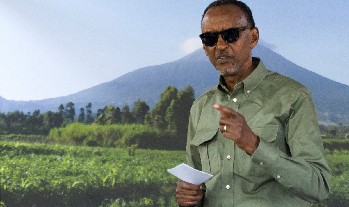 Ruandos prezidento rinkimuose ketvirtą kartą laimėjo Kagame