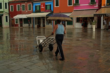 Burano kasdienybė