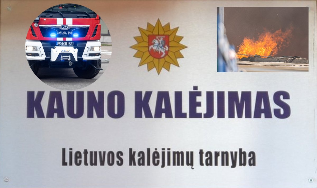 Gaisras Kauno kalėjime