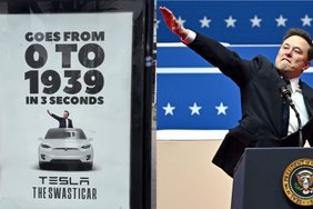 ?siūt? suk?l? Musko poelgiai – vinys ? ?Tesla“ karst?? Plinta miestuose i?kabintos reklamos su ai?kia ?inute Elonui