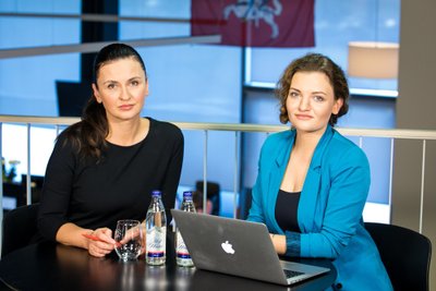 Daina Eidukienė ir Kristina Ciparytė