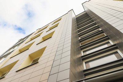 Modernizuotas daugiabutis Marijampolėje