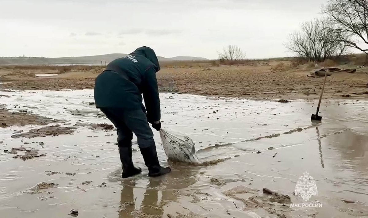 Rusijos kurorte prie Juodosios jūros – nepaprastoji padėtis