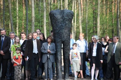 Magdalenos Abakanowicz skulptūros atidengimas (2009)