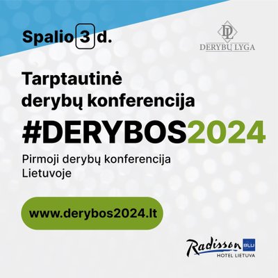 Konferencija #DERYBOS2024