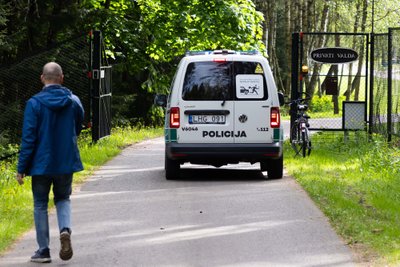 Spaudos konferencija apie atnaujintą tyrimą dėl Jurijui Borisovui priklausančiame pastate įrengtos šaudyklos