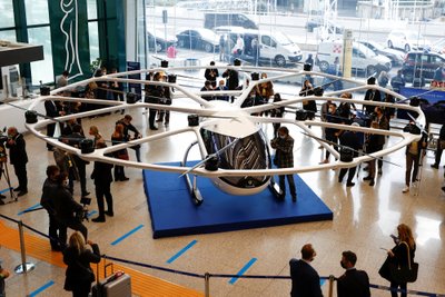 Volocopter Romos oro uoste.