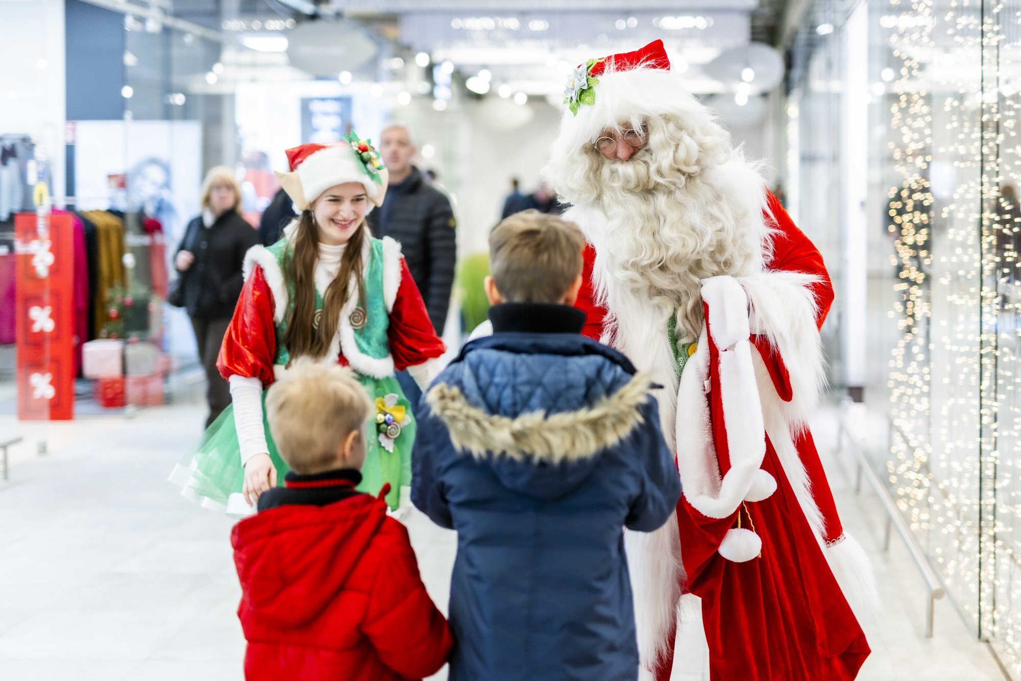 Šį šeštadienį „Outlet Park“ mažiesiems „Atitemps Kalėdų šventę ...