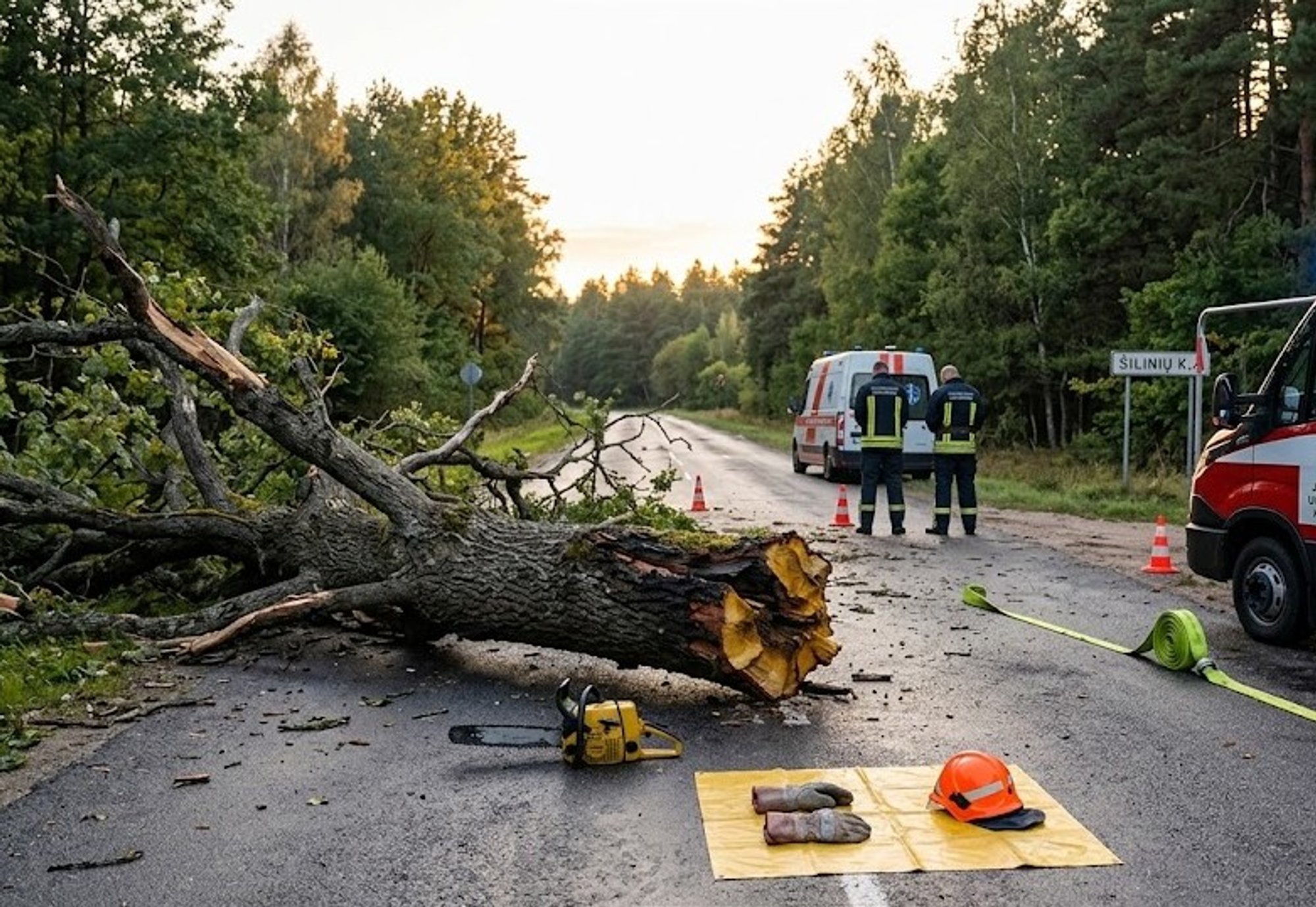 Firefighter dies on duty in Varėna district