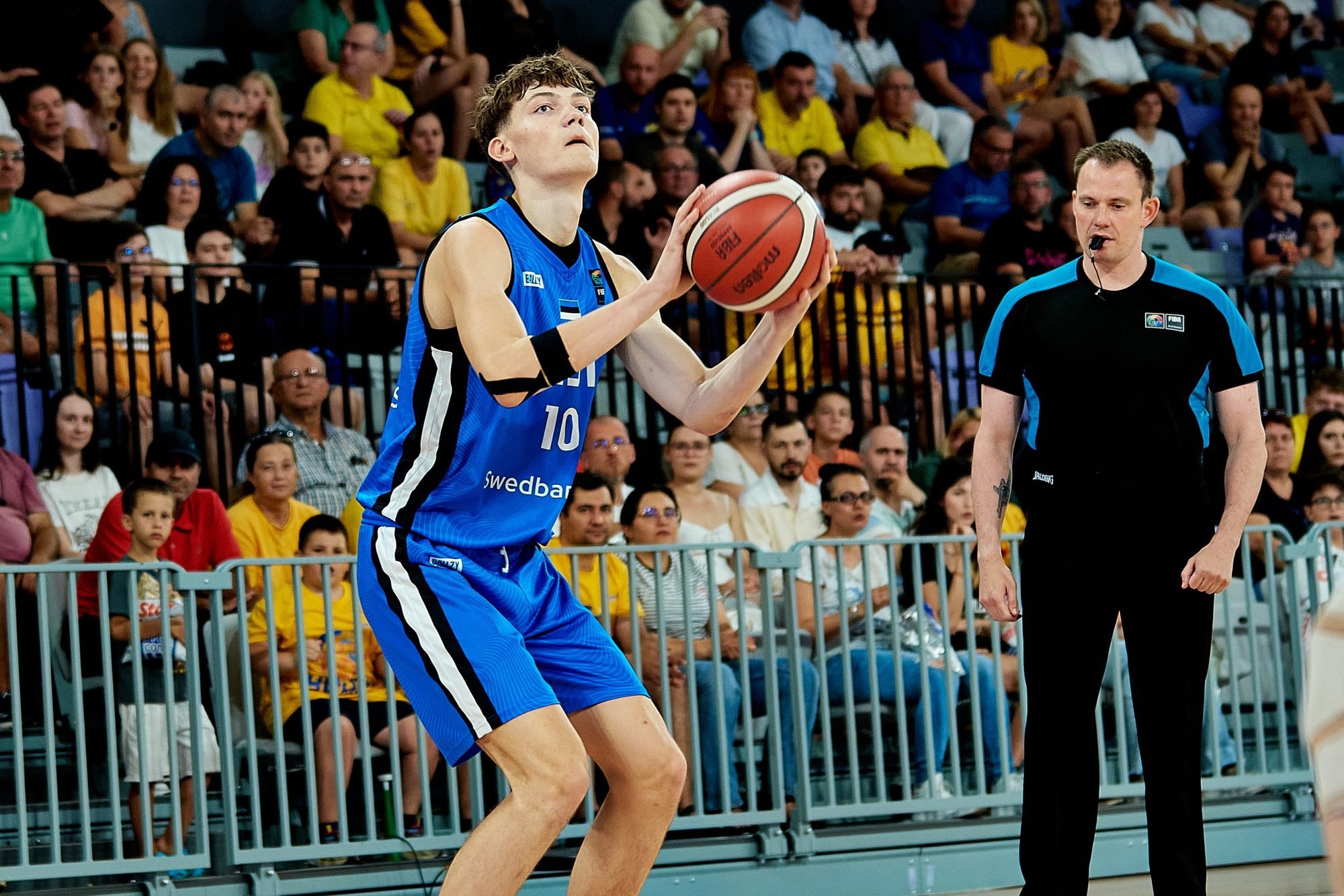Estonia's "Žalgiris" system talent punishes Lithuania's 18-year-olds
