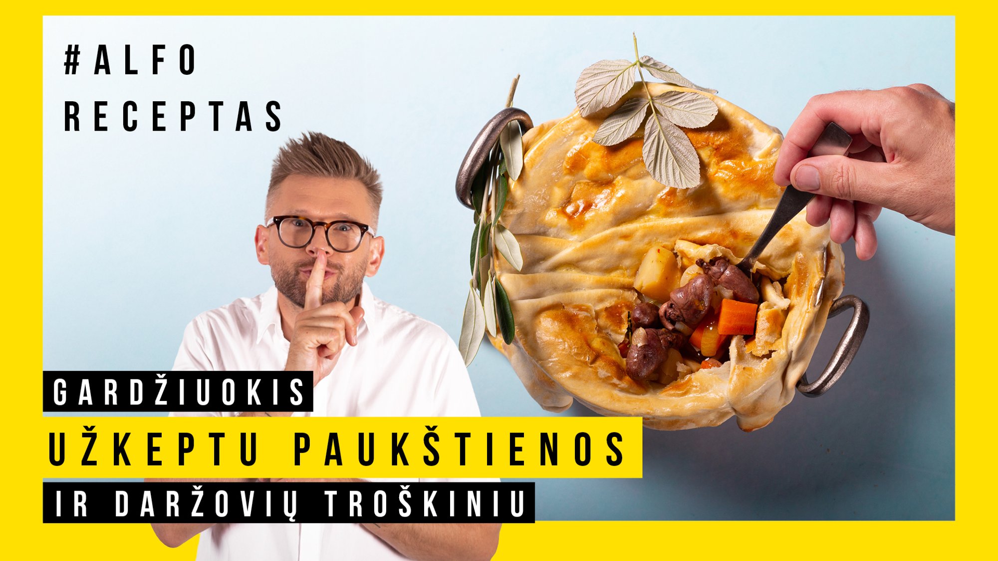 Alfo Receptas. Užkeptas Paukštienos Ir Daržovių Troškinys - Delfi Video