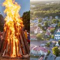 Magiškos Joninės Birštone: tradicinis kermošius, naktinis kopimas į bokštą ir ugnies šou