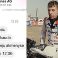 Trasoje nusikankinęs Gelažninkas vos pasiekė Dakaro etapo finišą: išprotėsiu