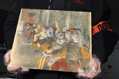 Rastas pavogtas Edgaro Degas darbas