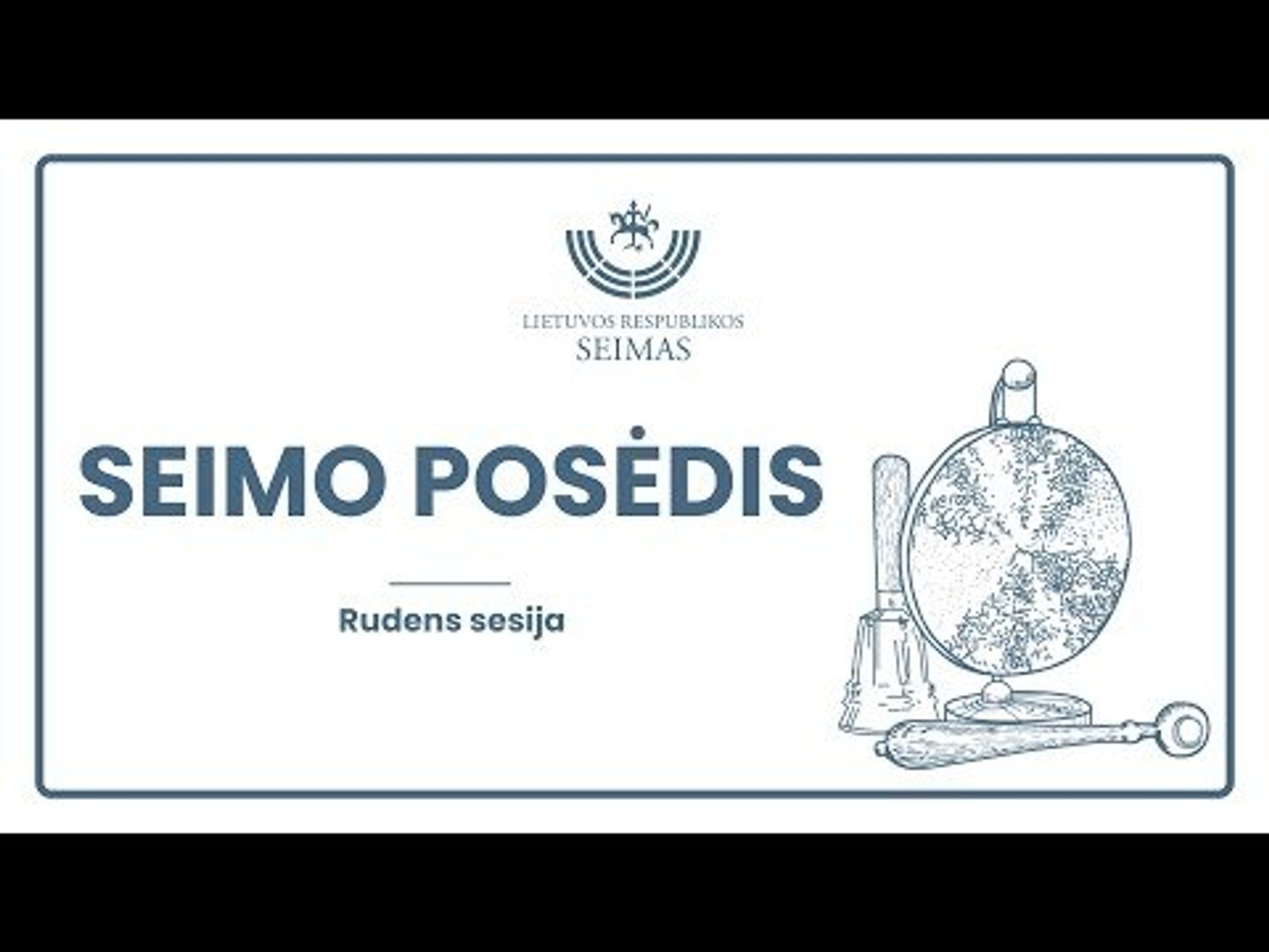 Seimo rytinis posėdis - Delfi TV