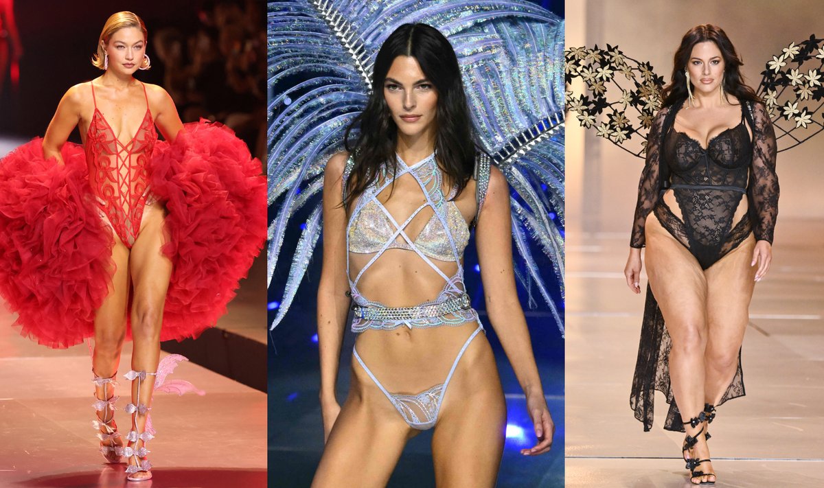 Pikantiški „Victoria's Secret“ pasirodymai grįžo: ant podiumo – seksualiausios įvairių kūno formų moterys