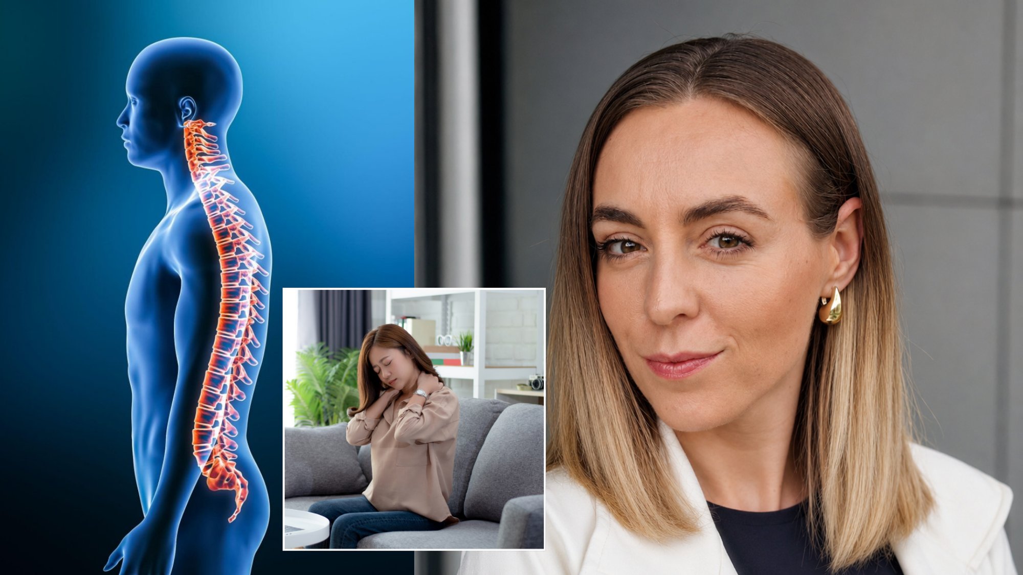 Poor posture can cause many strange pains: it can be recognized at home