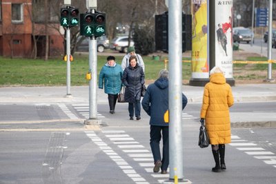 Vilniuje atnaujinta Rinktinės-Žalgirio-Tuskulėnų-Apkasų gatvių sankryža