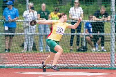 2 aukso medalius čempionate susižėrė 29-erių Ieva Gumbs