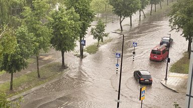 Skęsta dalis Lietuvos: tokios liūties nebuvo seniai