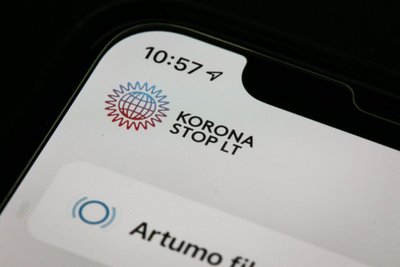 Korona Stop LT mobilioji programėlė