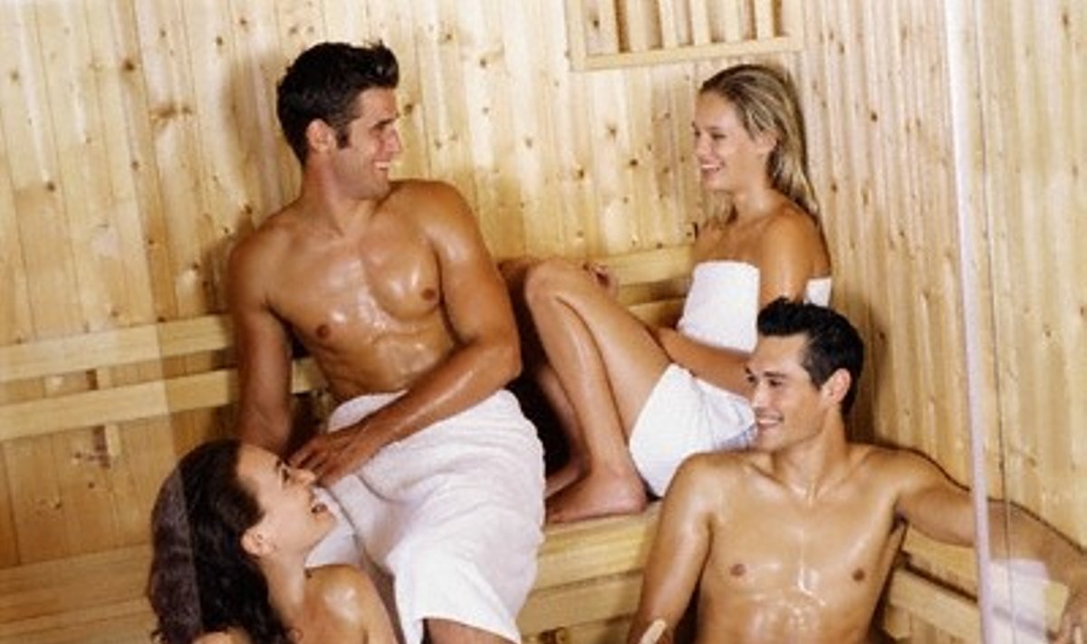 украинская шлюха в сауне