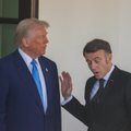 Macronas: po Vatikane įvykusio Trumpo ir Zelenskio susitikimo stiprės spaudimas Maskvai