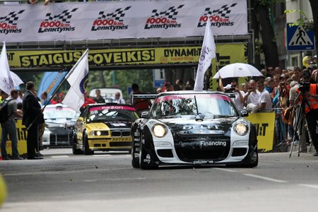 1000 km lenktynių „Super sprint“ rungtis (E. Babelio nuotr.)