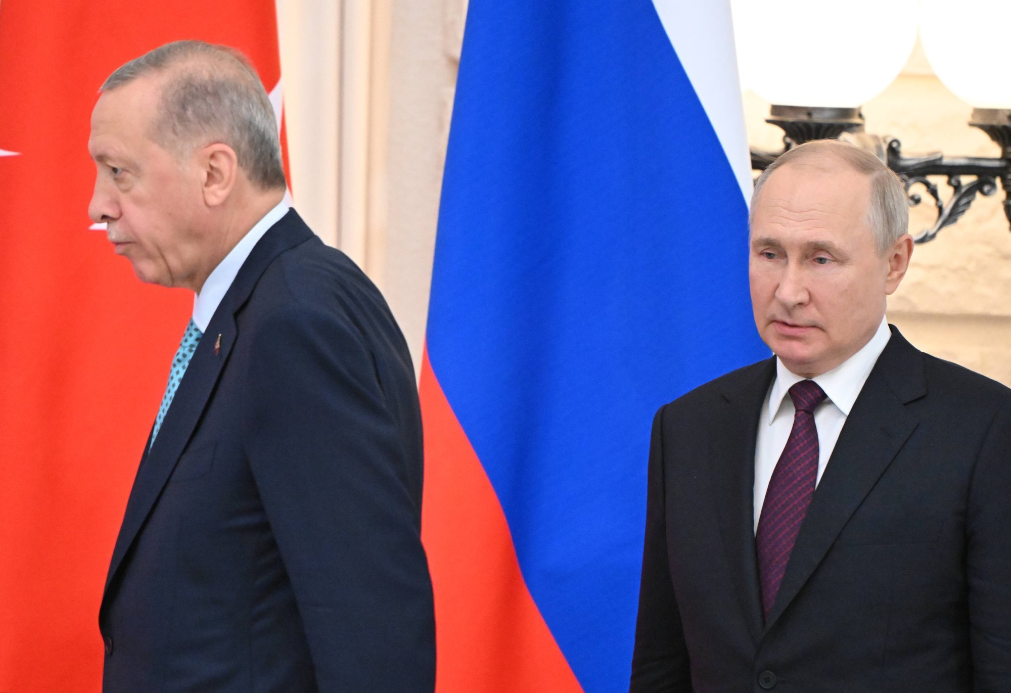 Erdogan distances himself from Putin as Turkey rebalances ties