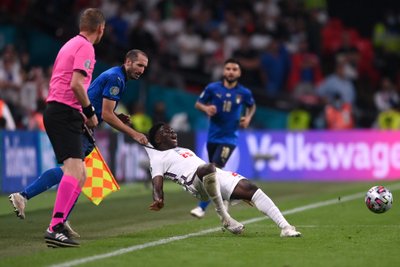 Giorgio Chiellini, Bukayo Saka 