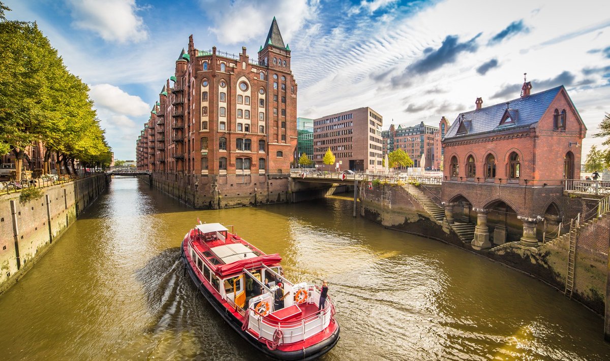 Hamburgo sandėlių kompleksas “Speicherstadt”