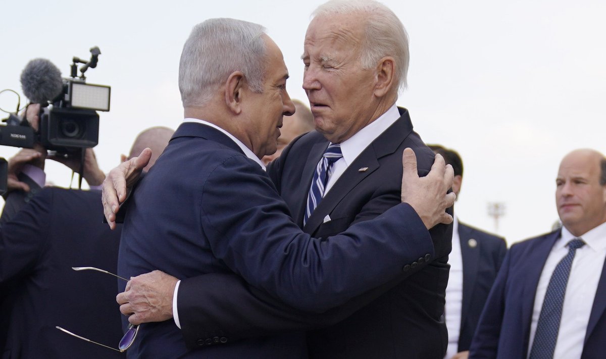 Benjaminas Netanyahu, Joe Bidenas