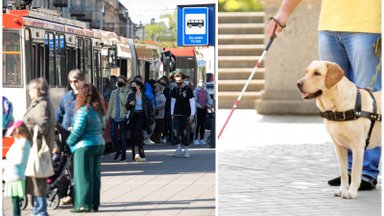 Eglė – apie iššūkius neregiams Vilniuje: gyvename 21 amžiuje ir oriai negalime įlipti į autobusą